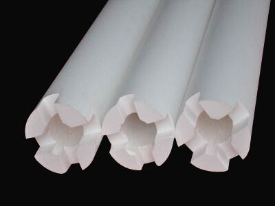 Boron nitride ceramic tube