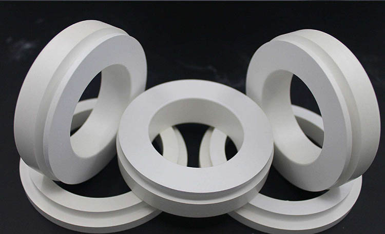 Boron nitride ceramic ring